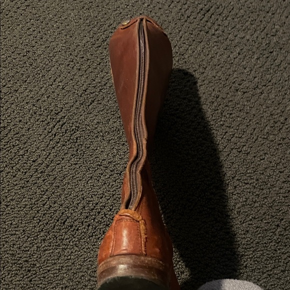 Brown Leather Riding Boots - Picture 3 of 4